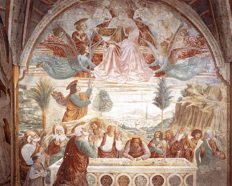 Assumption of the Virgin sdtg, GOZZOLI, Benozzo